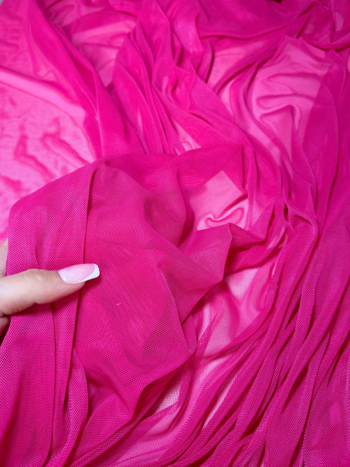 Fuchsia 4 Way Stretch Power Mesh