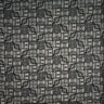 Traditional Polynesian Tapa Pattern Cotton Fabric - Red And Black Tapa Pattern, 36" X 45" (1 Yard)