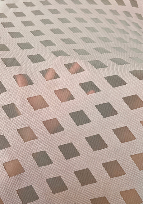 Stretch Diamond Pattern Knit