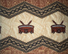 Traditional Tonga Tattoo Kava Bowl Center 100 Percent Cotton Fabric - Tattoo Border Print, 36" X 45" (1 Yard)