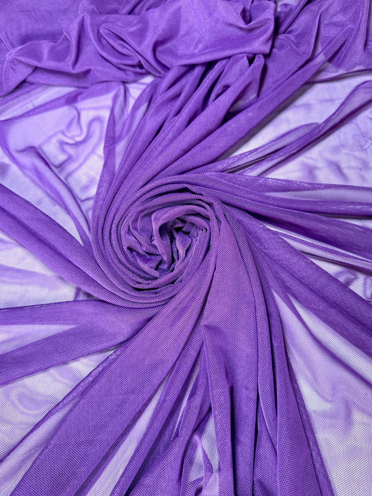 Purple 4-Way Stretch Power Mesh