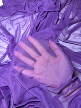 Purple 4-Way Stretch Power Mesh