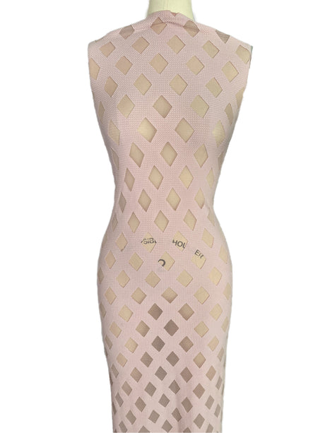 Stretch Diamond Pattern Knit