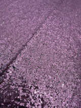 Lavender Stretch Sequin on Mesh