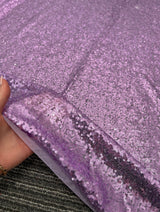 Lavender Stretch Sequin on Mesh