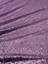 Lilac Stretch Sequin on Mesh