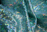 Shattered Glass Nylon Spandex Fabric - Shattered Glass Print, 58"/60" Width (1 Yard)