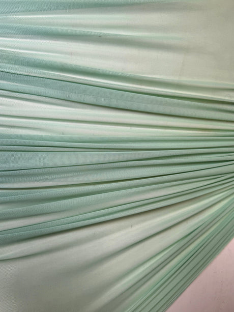 4 Way Stretch Power Mesh Sage Green
