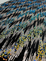 Stretch Sequin Velvet Multicolor