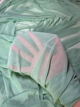 4 Way Stretch Power Mesh Sage Green