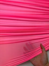 Neon Pink 4-Way Stretch Power Mesh