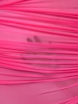 Neon Pink 4-Way Stretch Power Mesh