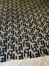 Black Geometric Power Mesh