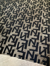 Black Geometric Power Mesh