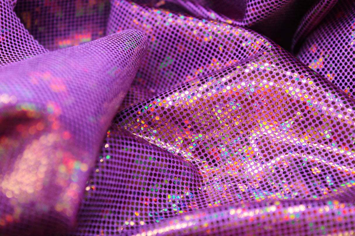 Shattered Glass Nylon Spandex Fabric - Shattered Glass Print, 58"/60" Width (1 Yard)