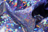 Shattered Glass Nylon Spandex Fabric - Shattered Glass Print, 58"/60" Width (1 Yard)