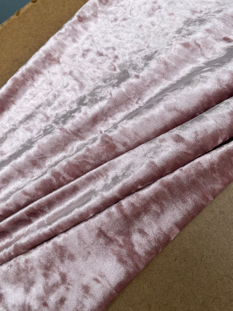 Stretch Crushed Velvet Rose