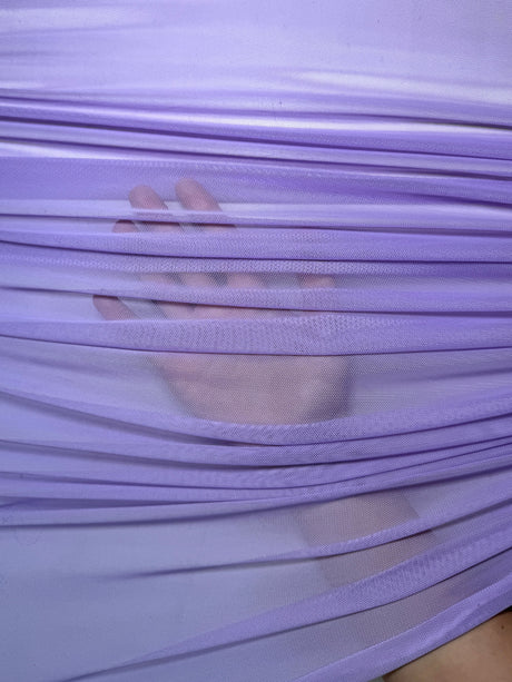Lavender 4-Way Stretch Power Mesh