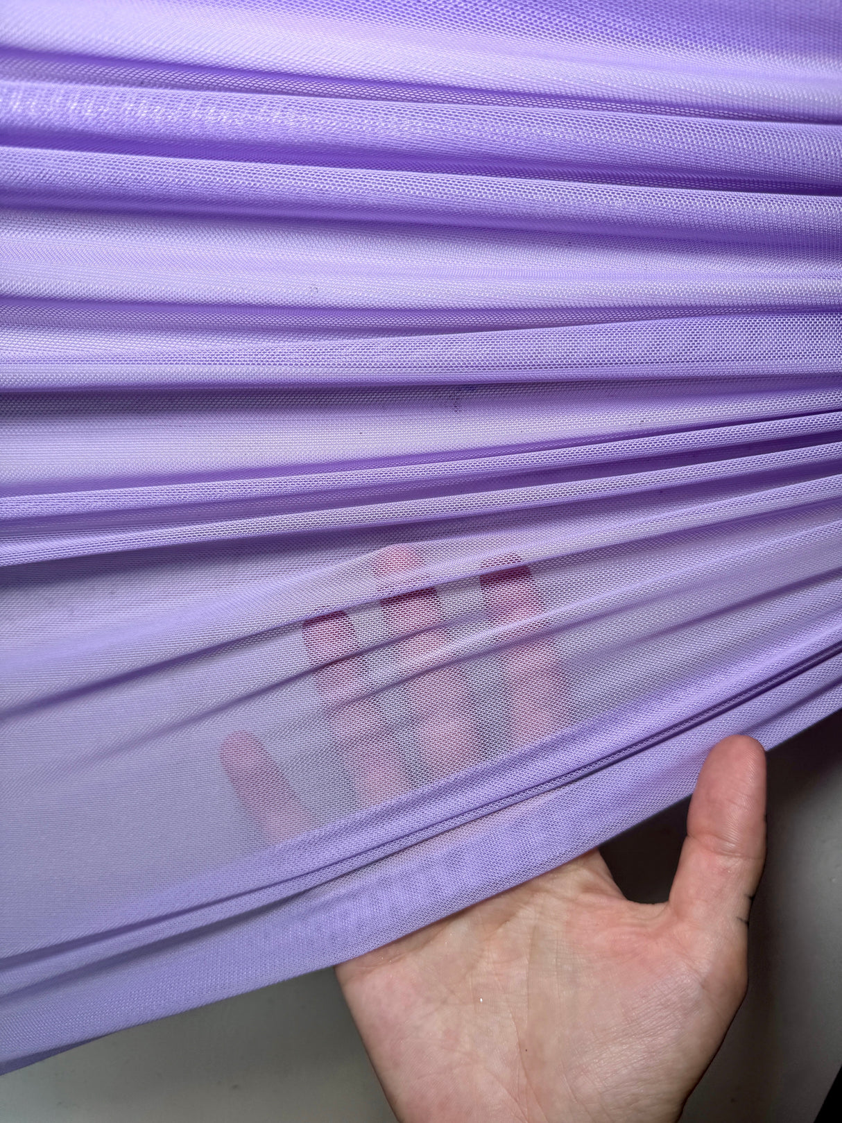 Lavender 4-Way Stretch Power Mesh