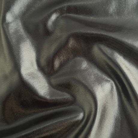 Foil Spandex Fabric 2-Way Stretch Metallic
