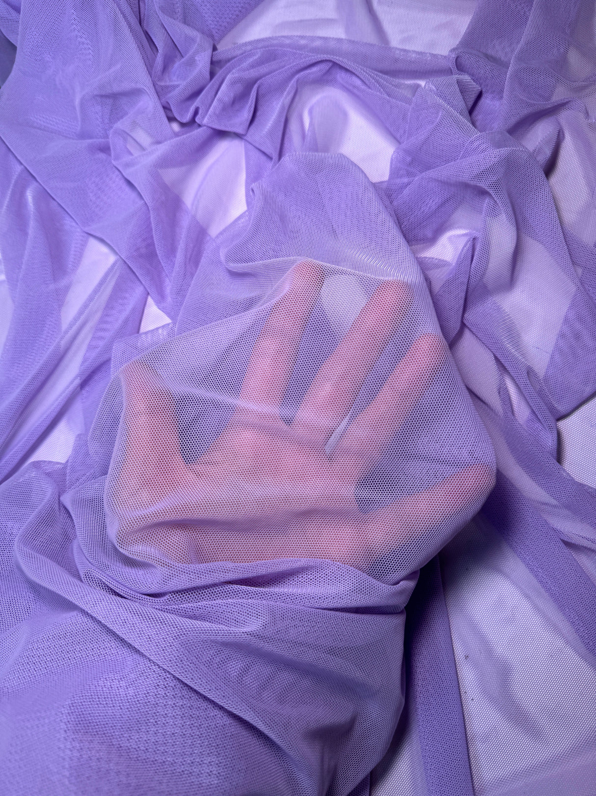 Lavender 4-Way Stretch Power Mesh