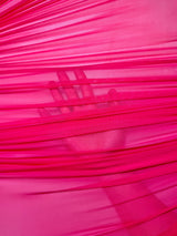 Hot Pink 4-Way Stretch Power Mesh