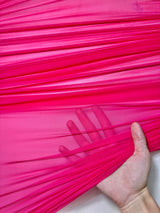 Hot Pink 4-Way Stretch Power Mesh