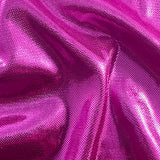 Polyester Foil Spandex Fabric 60" Metallic