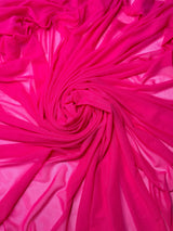 Hot Pink 4-Way Stretch Power Mesh