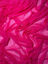 Hot Pink 4-Way Stretch Power Mesh