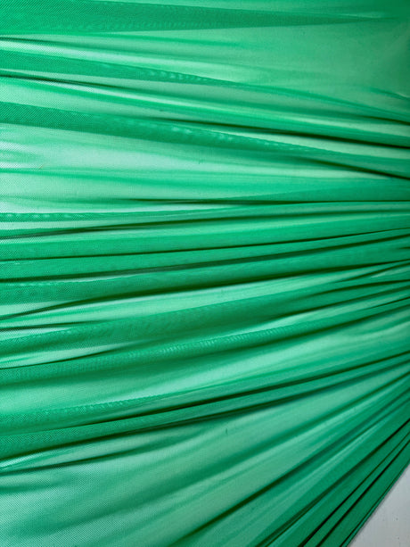 4 Way Stretch Power Mesh Kelly Green