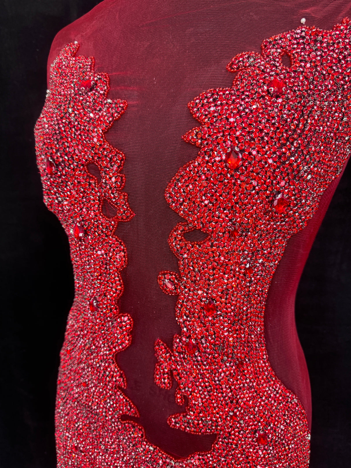Rhinestone Bodice Appliqué