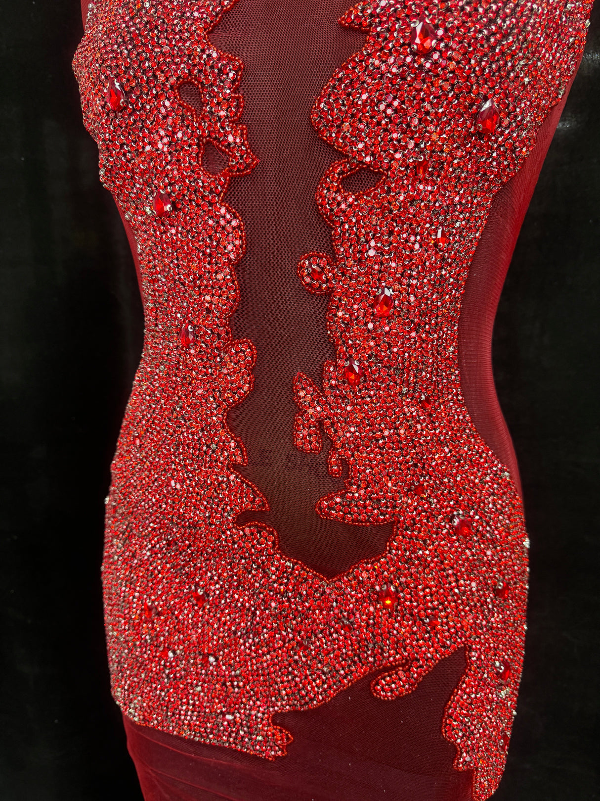 Rhinestone Bodice Appliqué