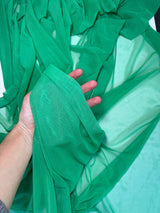 4 Way Stretch Power Mesh Kelly Green