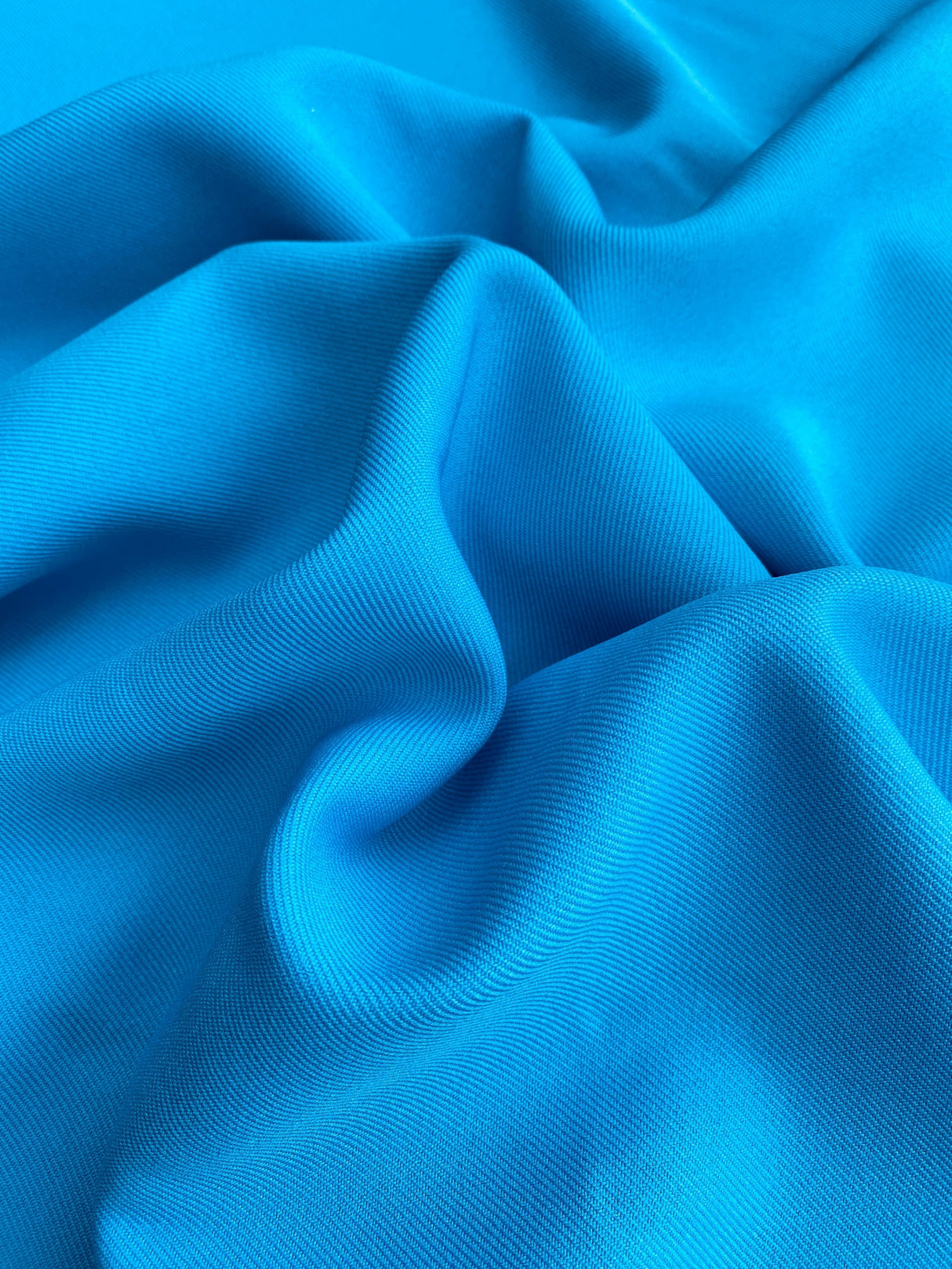 Turquoise Gabardine