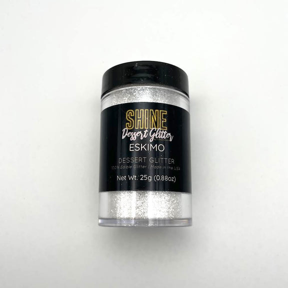 Eskimo Shine Dessert Glitter Edible Cake Decorating Glitter for Desserts, Cupcakes, and Baking