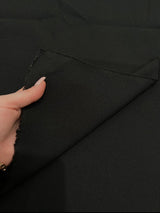 Black Poly Poplin