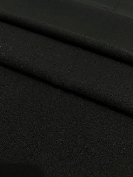 Black Poly Poplin