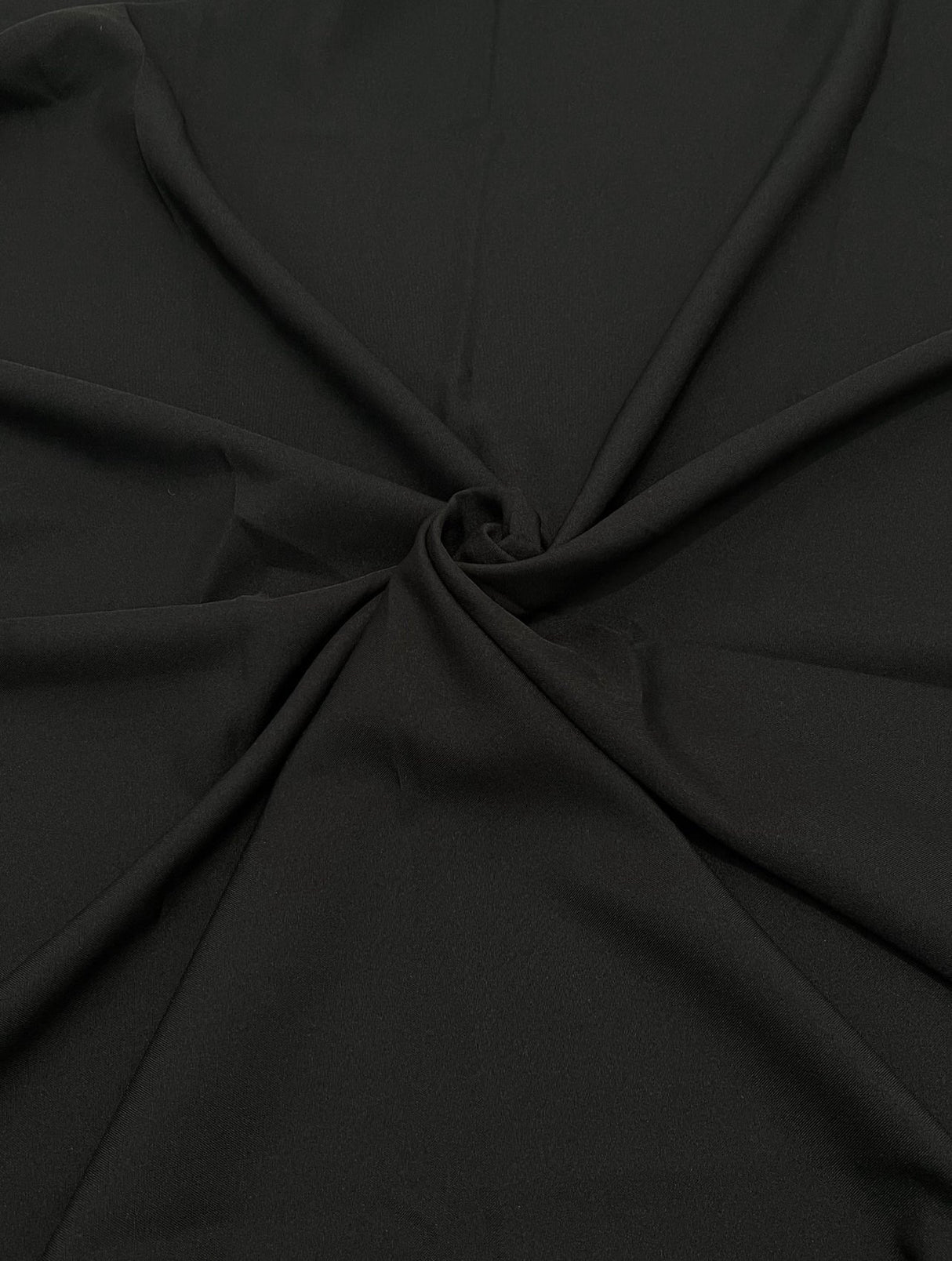 Black Poly Poplin