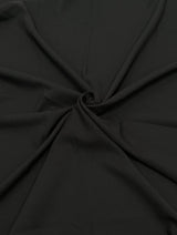 Black Poly Poplin
