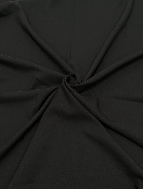 Black Poly Poplin