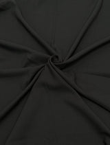 Black Poly Poplin