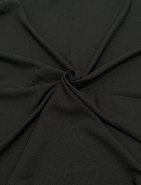 Black Poly Poplin