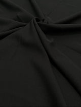 Black Poly Poplin