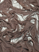 Chocolate Brown 4-Way Stretch Power Mesh