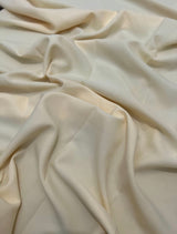 Cream Poly Poplin