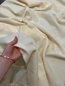 Cream Poly Poplin