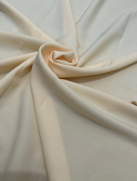 Cream Poly Poplin
