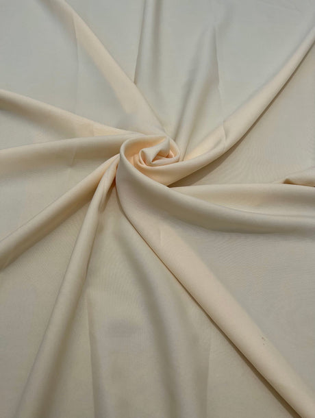 Cream Poly Poplin