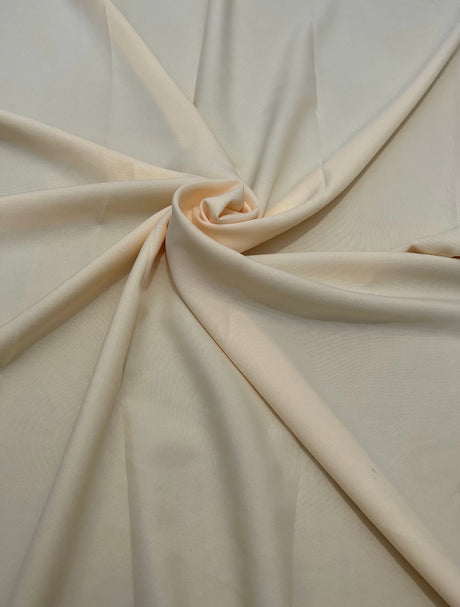 Cream Poly Poplin